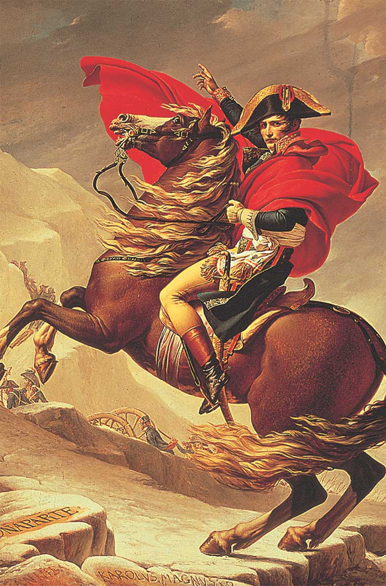 Napoleon Crossing The Alps Fine Art Jigsaw Puzzle