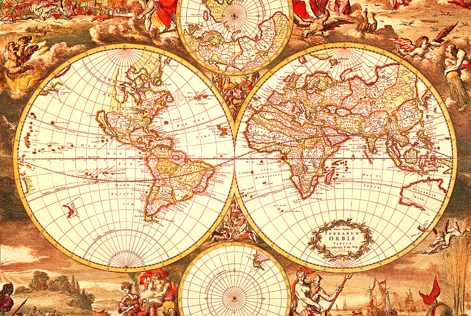 Historical World Map Maps & Geography Jigsaw Puzzle