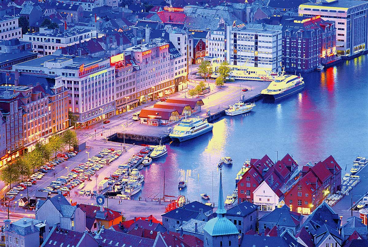 Bergen Norway Travel Jigsaw Puzzle