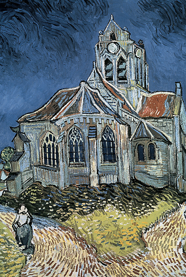 Church at Auvers Impressionism & Post-Impressionism Jigsaw Puzzle