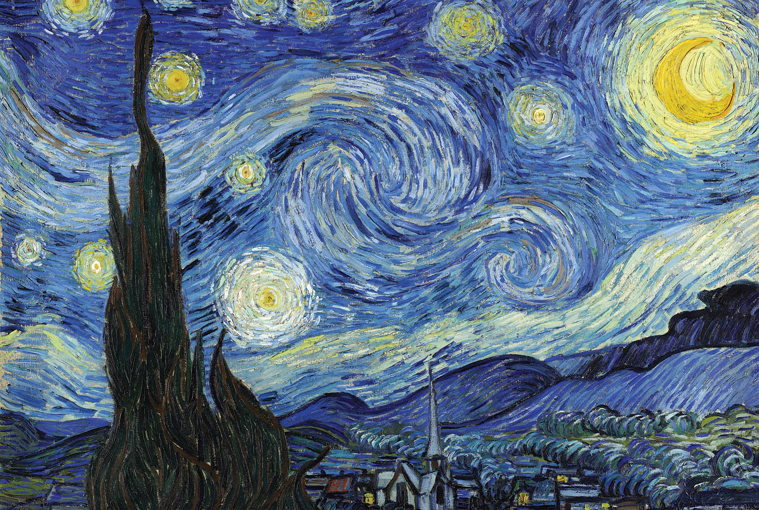 Starry Night Fine Art Jigsaw Puzzle