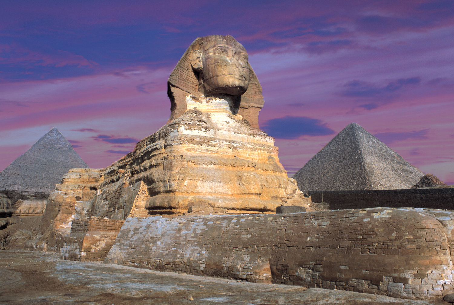 Pyramids Of Giza, Egypt Landmarks & Monuments Jigsaw Puzzle