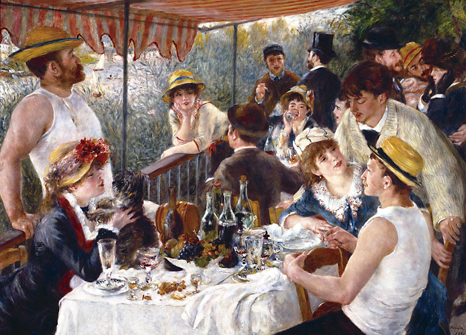 The Luncheon of the Boating Fine Art Jigsaw Puzzle