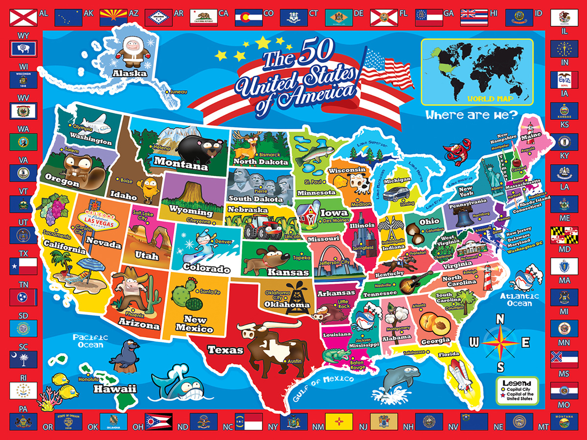 USA Map - Scratch and Dent