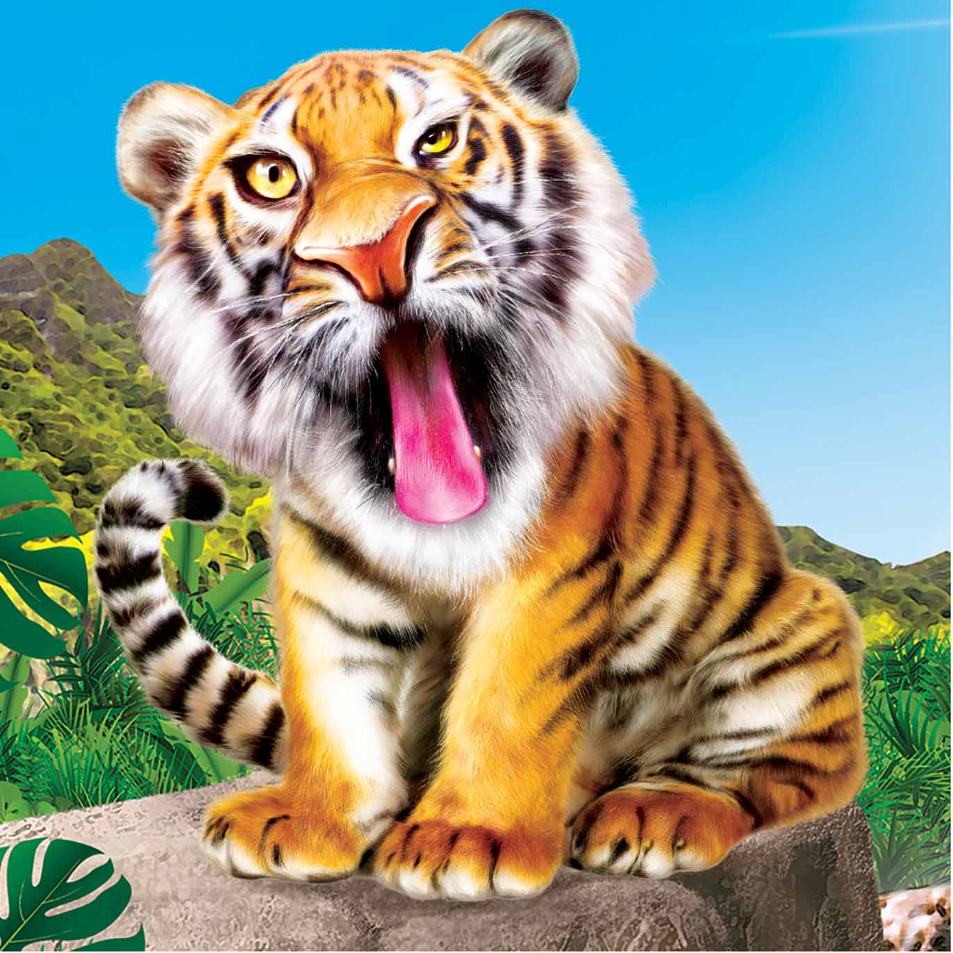 Animal Club Cube Tiger