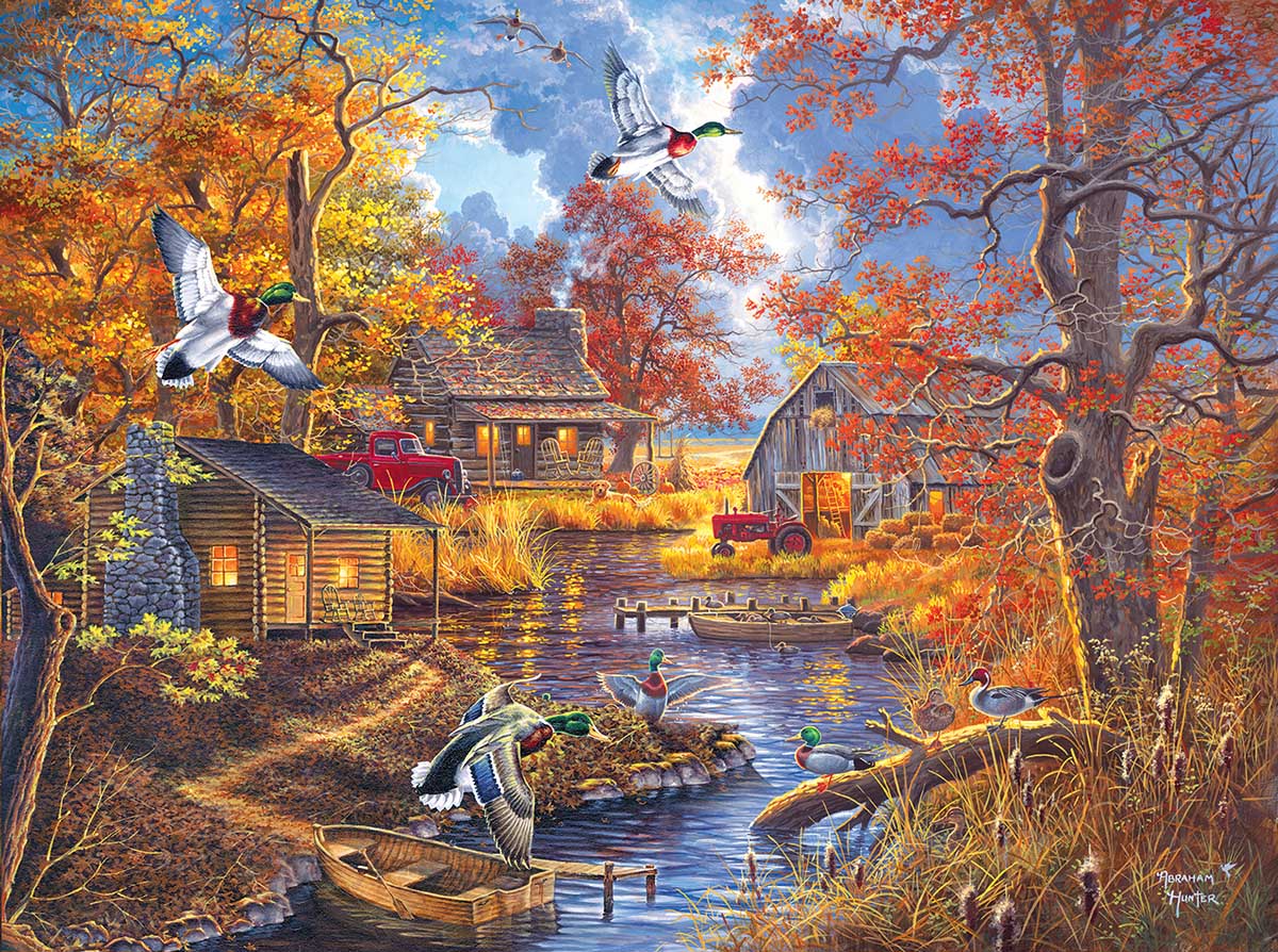 Bayou Haven Cabin & Cottage Jigsaw Puzzle