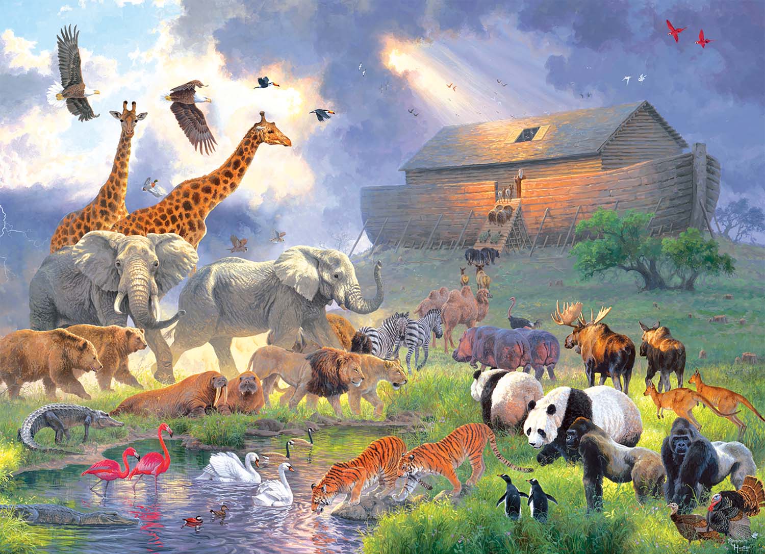 Noah's Ark Beginnings Animals Jigsaw Puzzle