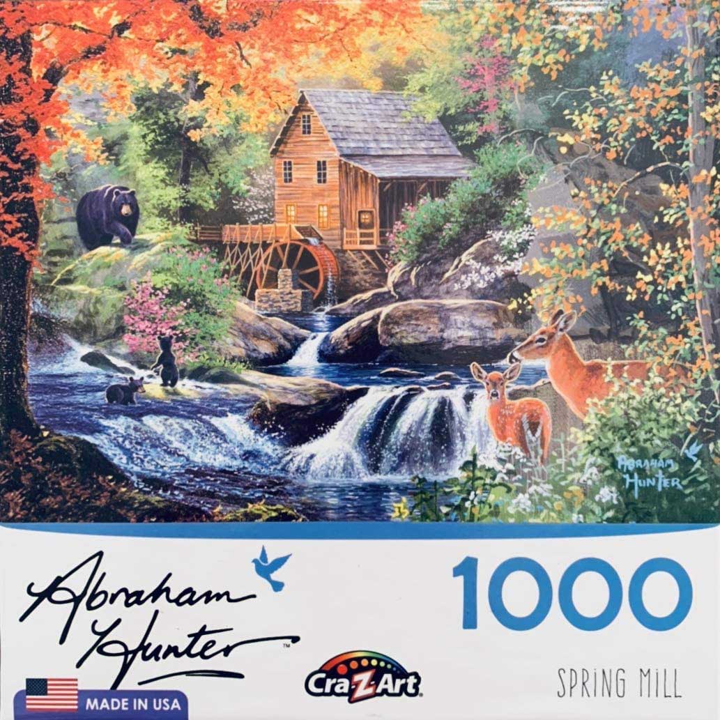 Spring Mill, 1000 Pieces, RoseArt | Puzzle Warehouse