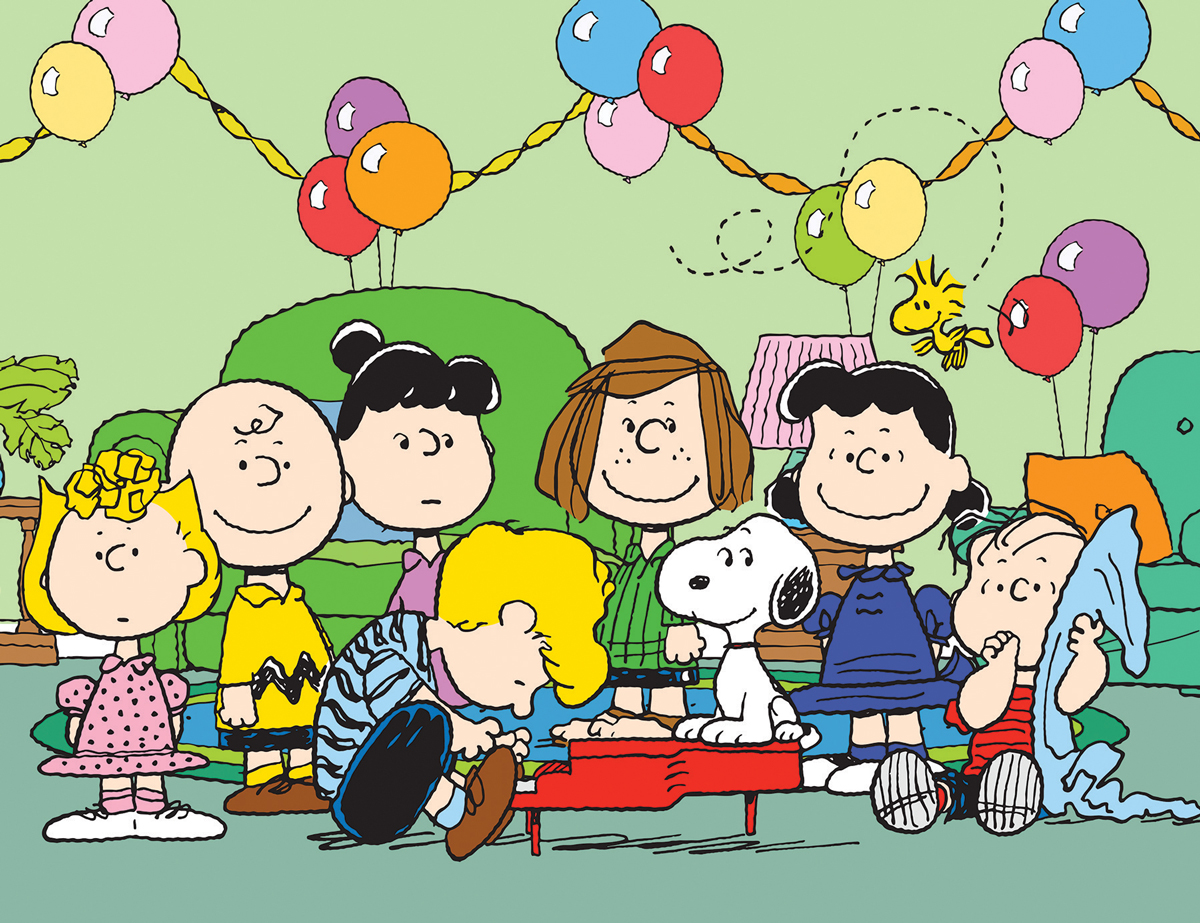 Peanuts Birthday Movies / Books / TV Jigsaw Puzzle