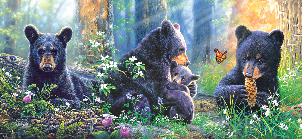 Fuzzy Bears Bear Jigsaw Puzzle