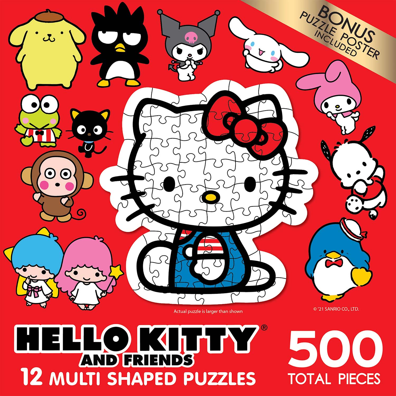 Hello Kitty, 500 Pieces, RoseArt | Puzzle Warehouse