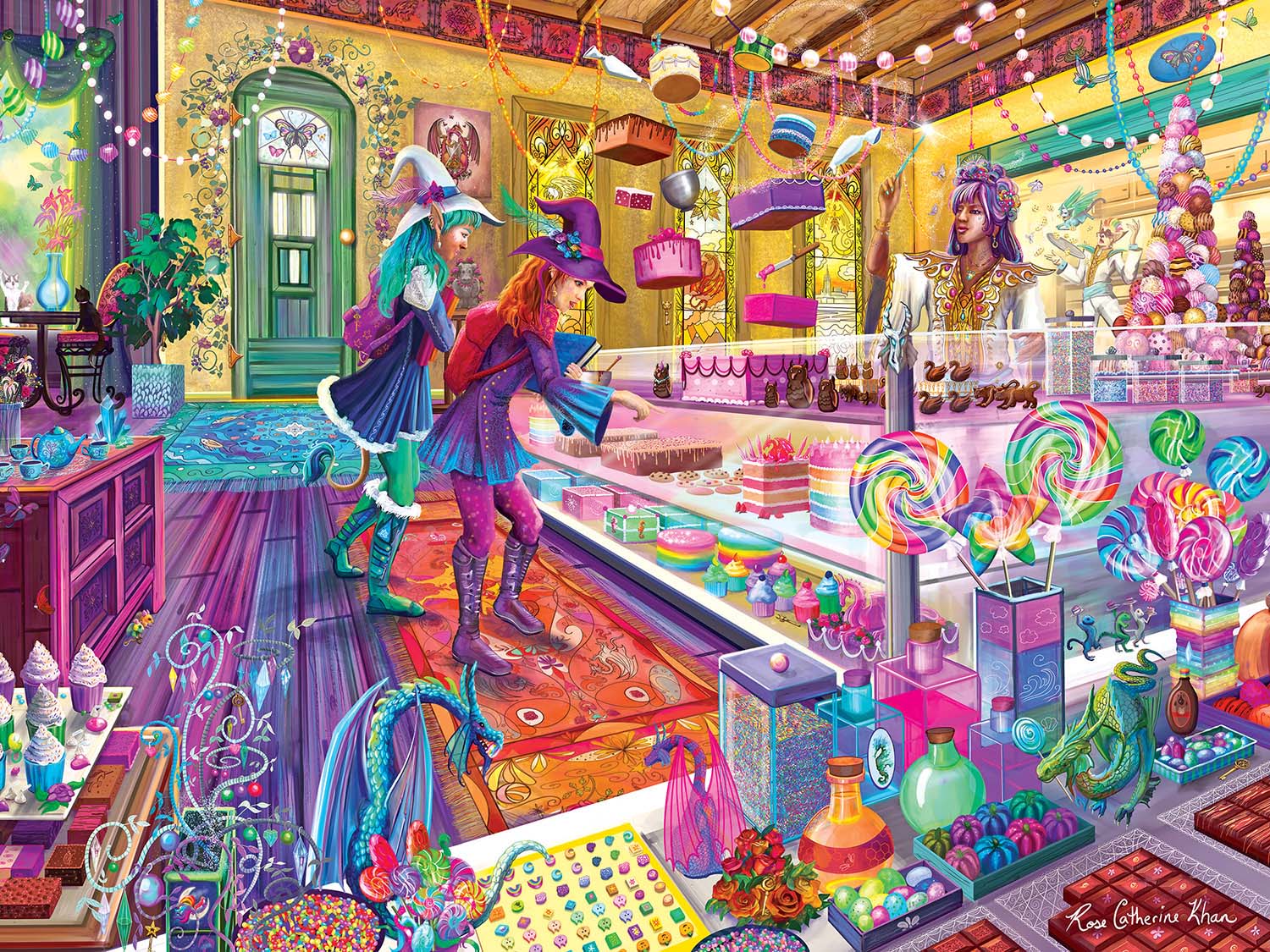 Fairy Cake Shop Fantasy Jigsaw Puzzle