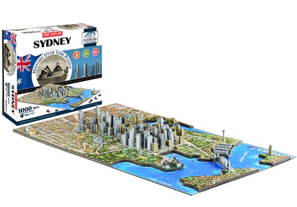 Design Ideas Puzzle Map Sydney 1000 Pieces