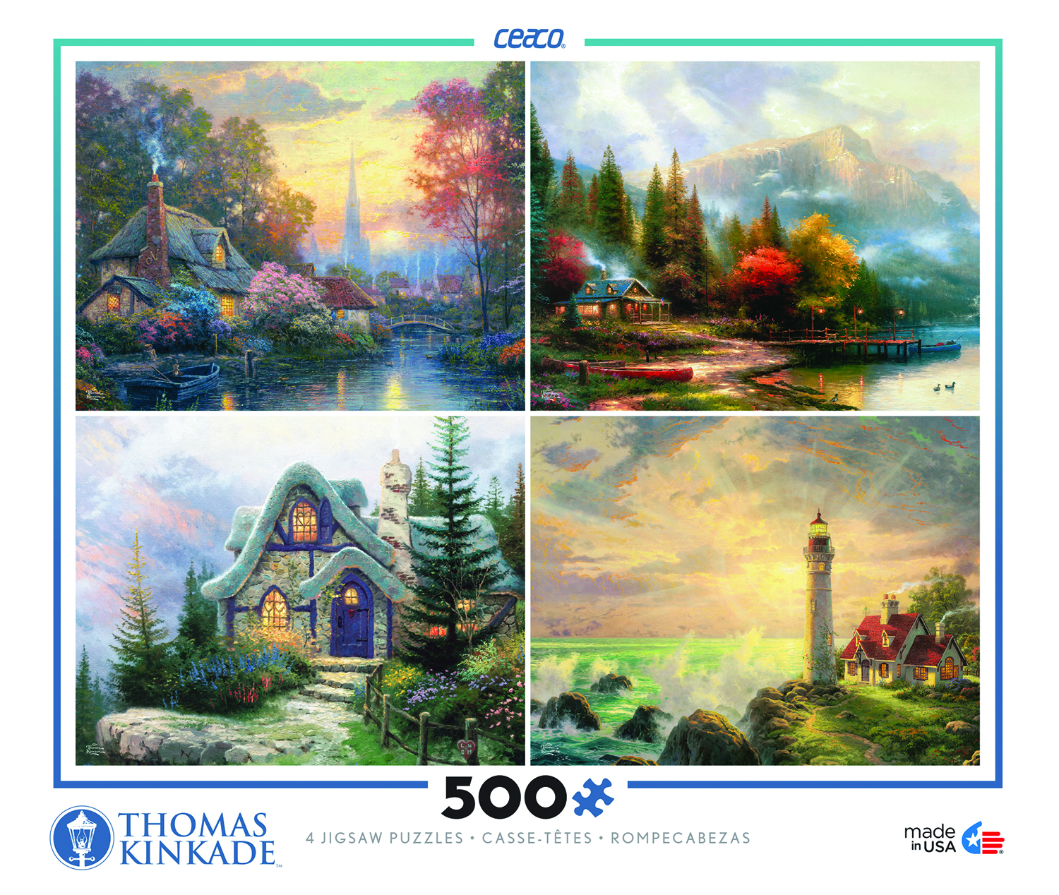4 In 1 Multi-Pack Thomas Kinkade Collection