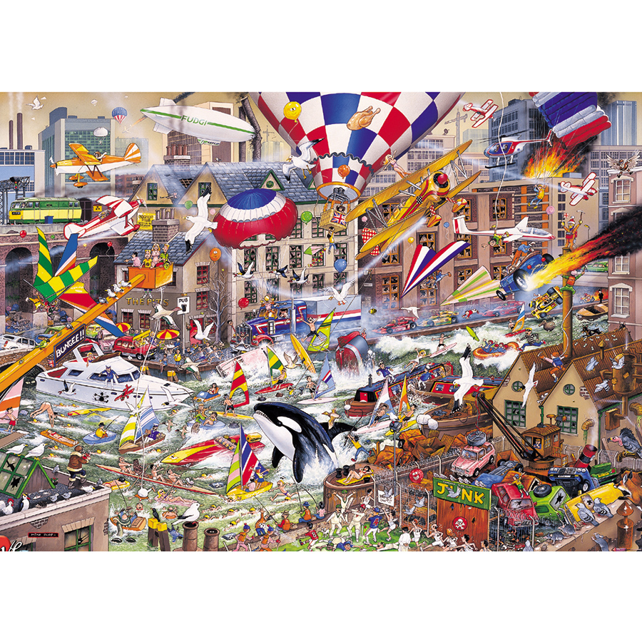 I Love the Weekend Humor Jigsaw Puzzle
