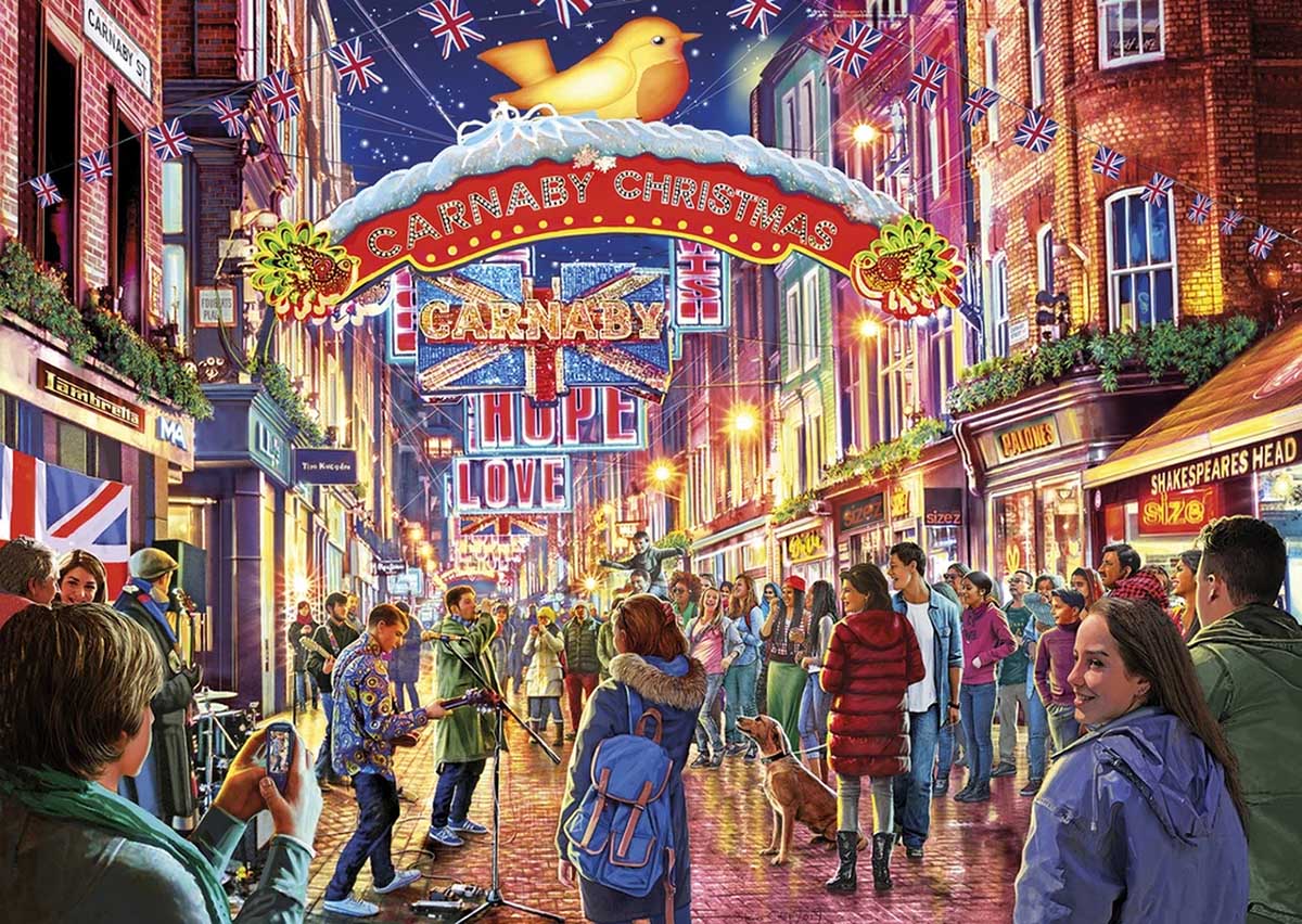 Carnaby Street Carnival & Circus Jigsaw Puzzle