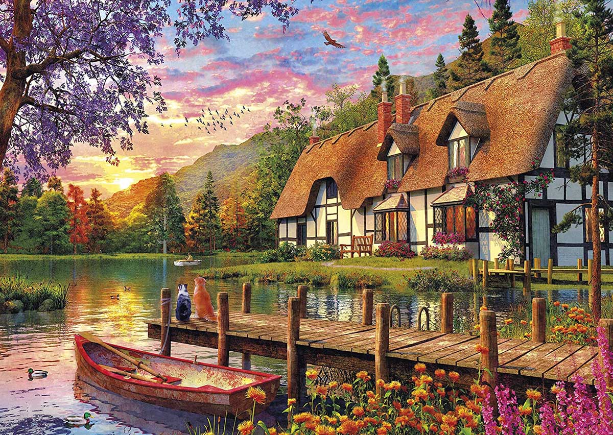 Waiting for Supper Landscape Jigsaw Puzzle