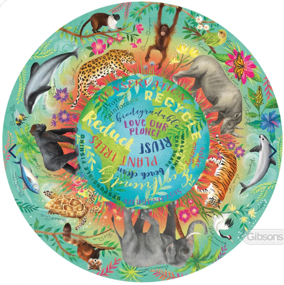 There is No Planet B Animals Jigsaw Puzzle
