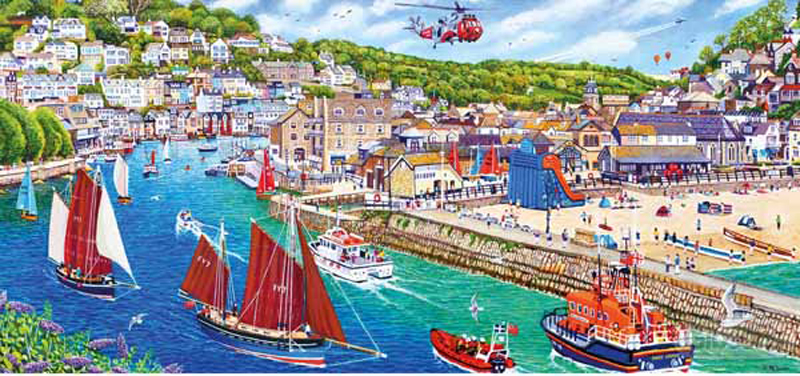 Looe Harbour Lakes & Rivers Jigsaw Puzzle