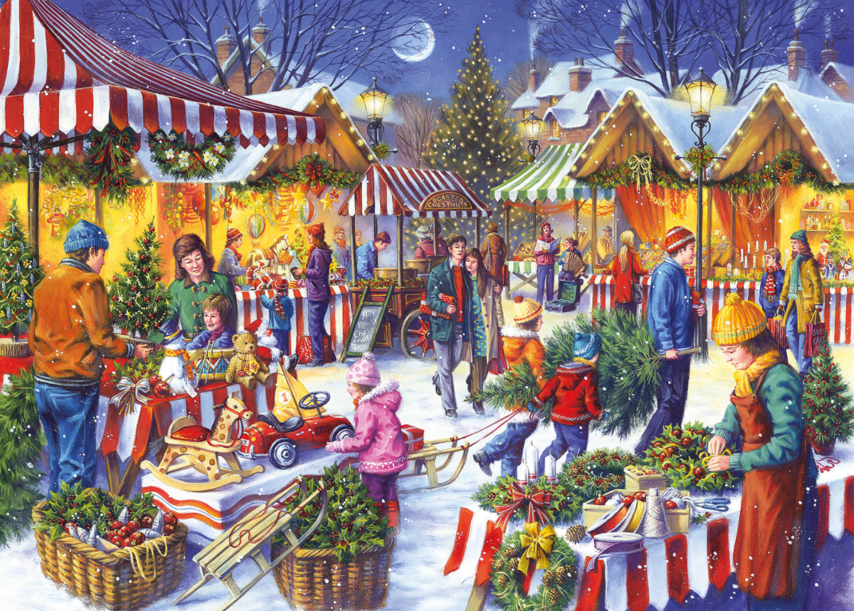 Christmas Fayre Jigsaw Puzzle | PuzzleWarehouse.com