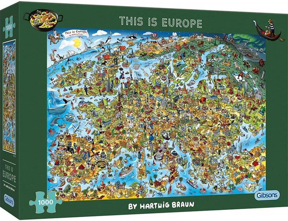 This Is Europe Maps & Geography Jigsaw Puzzle