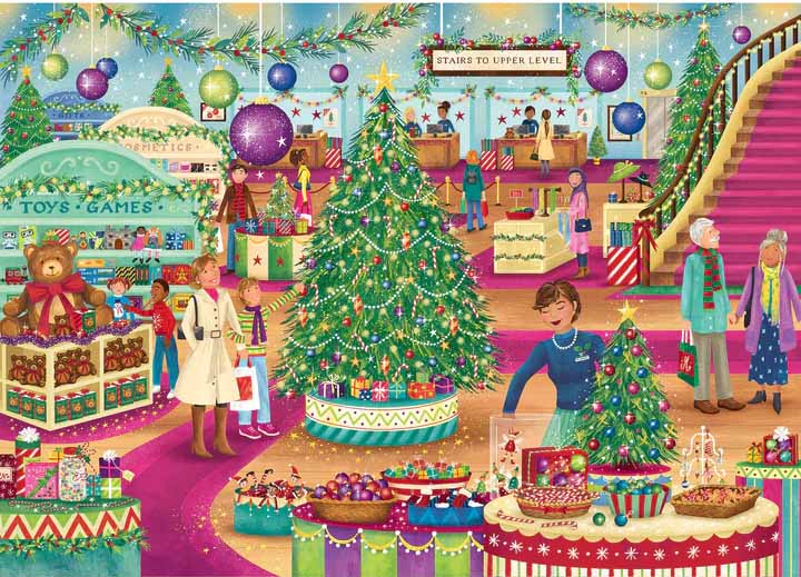 Surprises in Store Christmas Jigsaw Puzzle