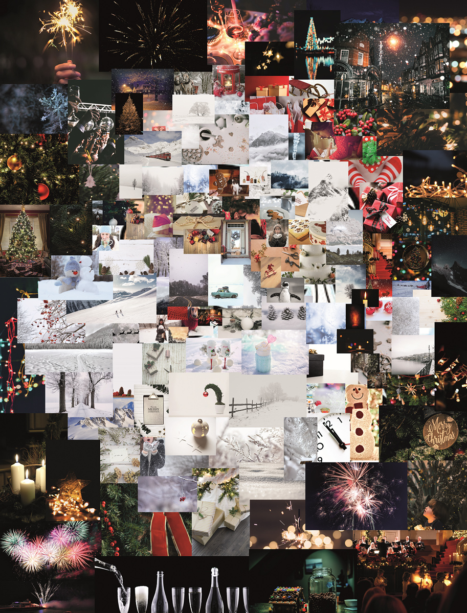 Father Christmas Collage