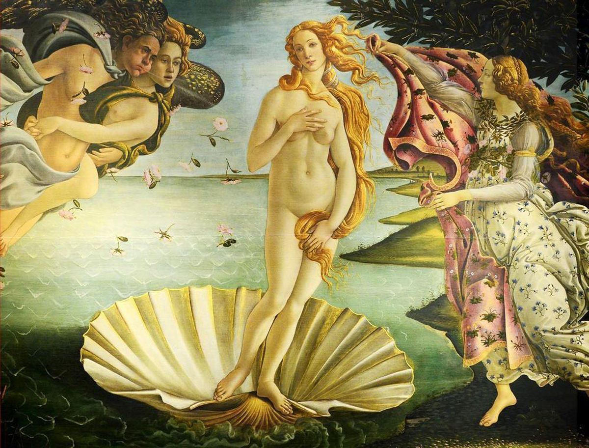 Birth of Venus by Botticelli Renaissance Jigsaw Puzzle