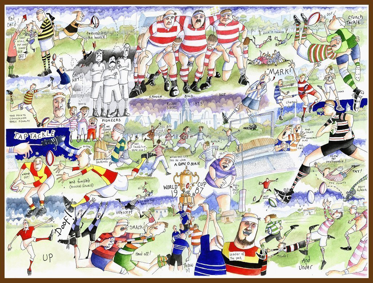 Rugby Sports Jigsaw Puzzle