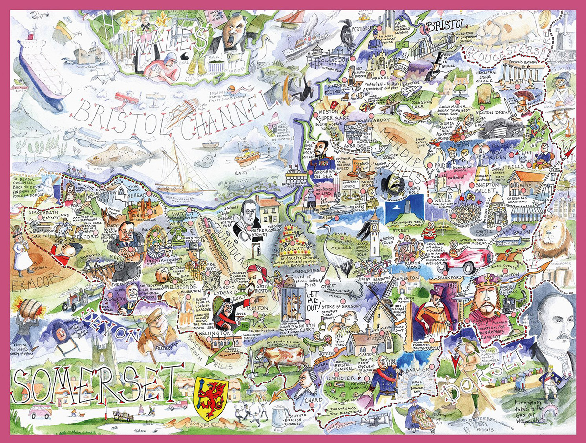 Tim Bulmer Somerset London & United Kingdom Jigsaw Puzzle