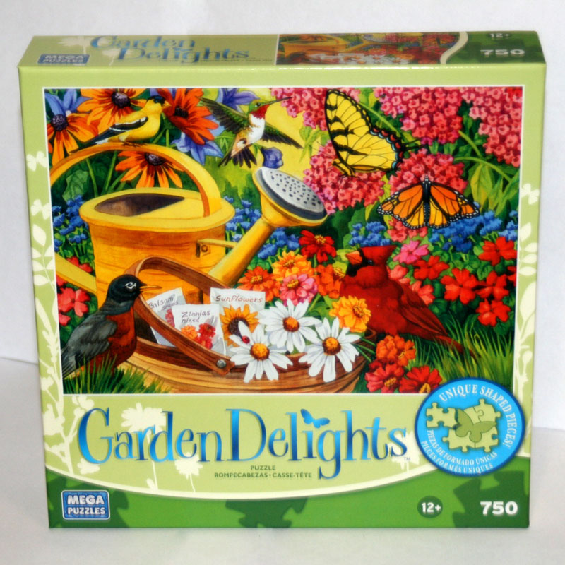 Garden Delights - Garden Friends, 750 Pieces, MEGA Puzzles | Puzzle ...