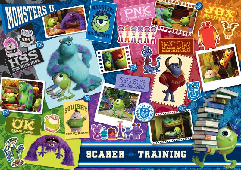 Disney ScrapBook - The Little Mermaid, 1000 Pieces, MEGA Puzzles