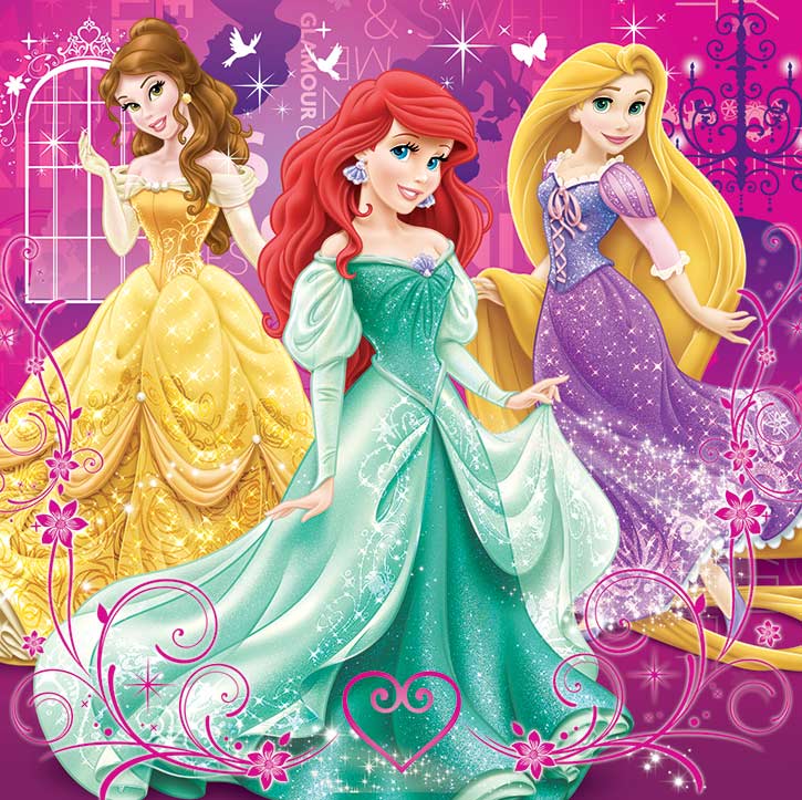 Dancing Princesses, 25 Pieces, MEGA Puzzles | Puzzle Warehouse