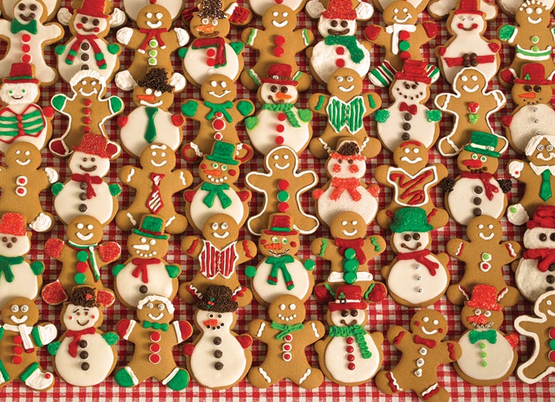 Christmas Bake Sale, 1000 Pieces, Cobble Hill | Puzzle Warehouse