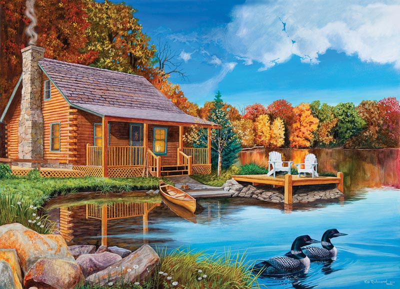 Loon Lake Jigsaw Puzzle | PuzzleWarehouse.com