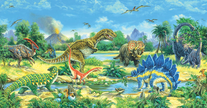 dinosaur revolution the watering hole