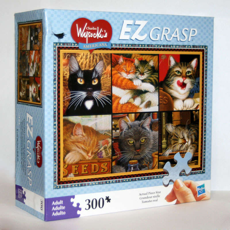 Cat Collage, 300 Pieces, Hasbro | Puzzle Warehouse