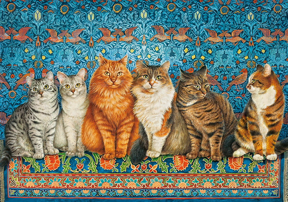 Cat Aristocracy Fine Art Jigsaw Puzzle