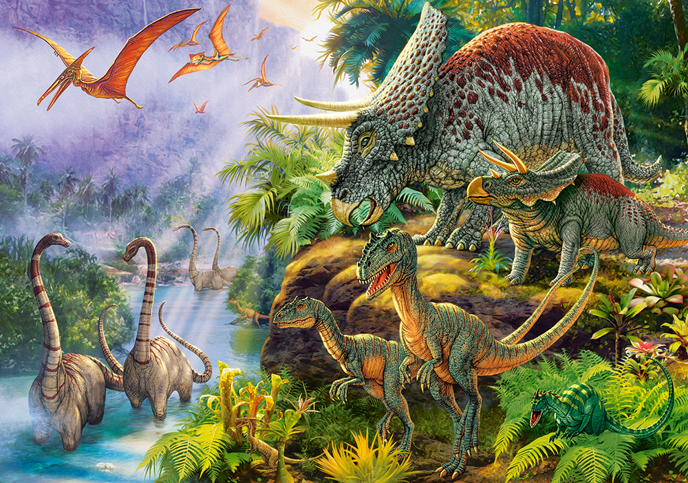 Dinosaur Valley Dinosaurs Jigsaw Puzzle