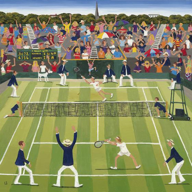Thigh fetch philosopher Wimbledon Tennis - 400pc, Wentworth Wooden Puzzles | Puzzle Warehouse