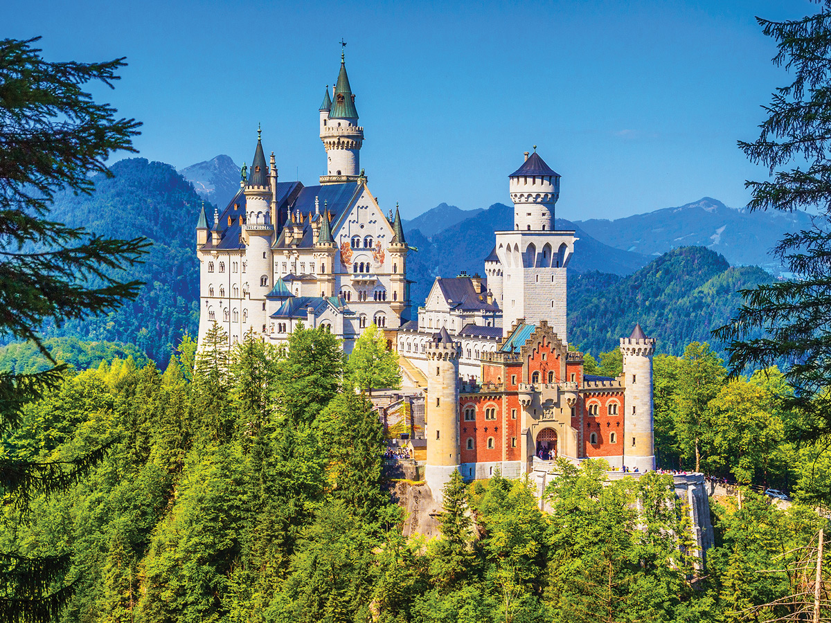 Neuschwanstein Castle, Bavaria, 300 Pieces, RoseArt | Puzzle Warehouse