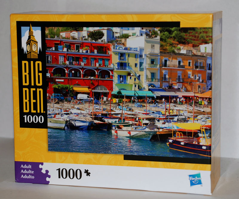 Buildings Cinque Terre Italy Big Ben 1000 Piece Puzzle 