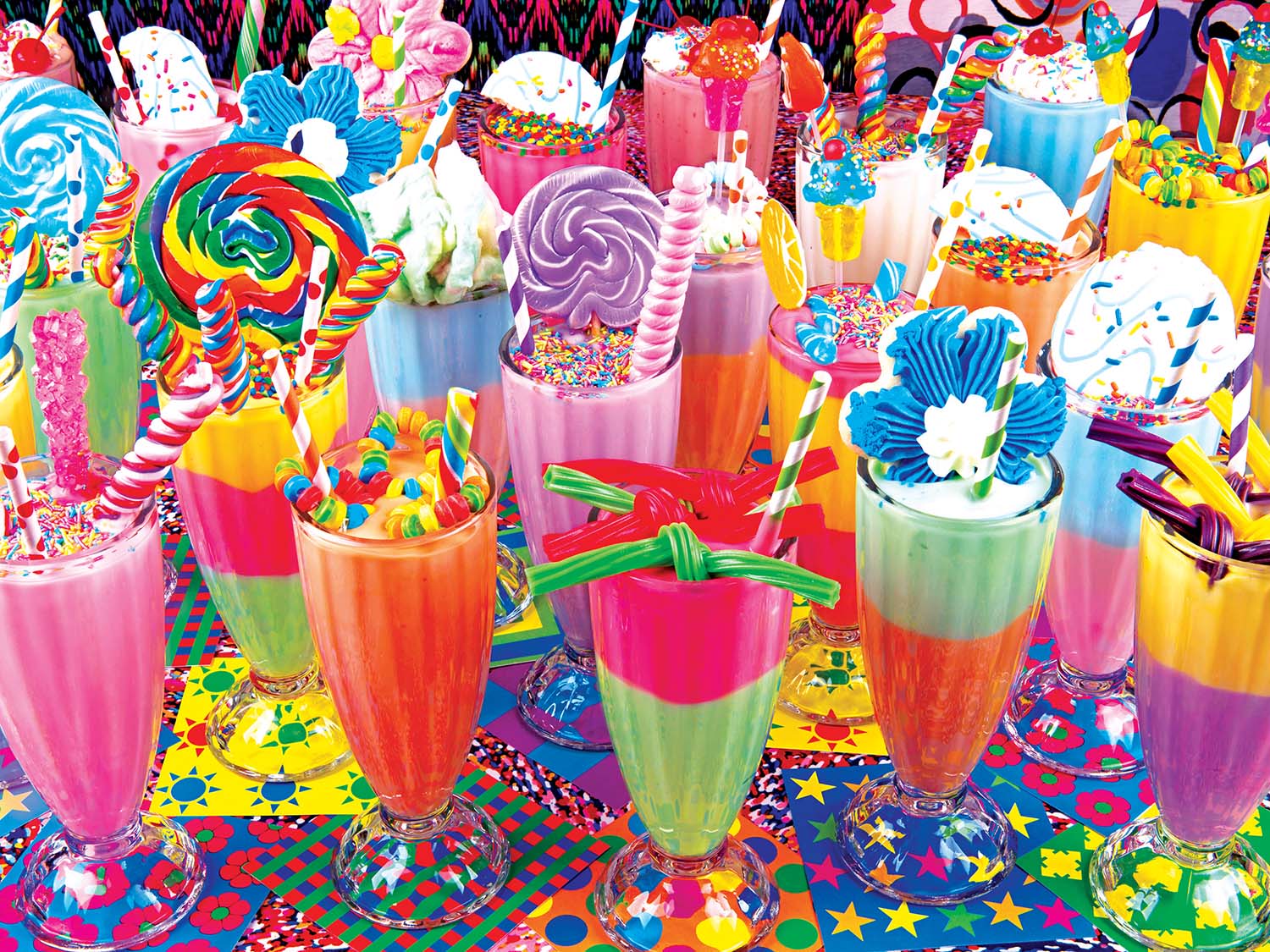 Puzzle Collector - Sugary Shakes Dessert & Sweets Jigsaw Puzzle