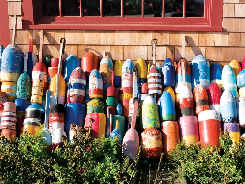 Colorful Buoys (Colorluxe) - Scratch and Dent Photography Jigsaw Puzzle