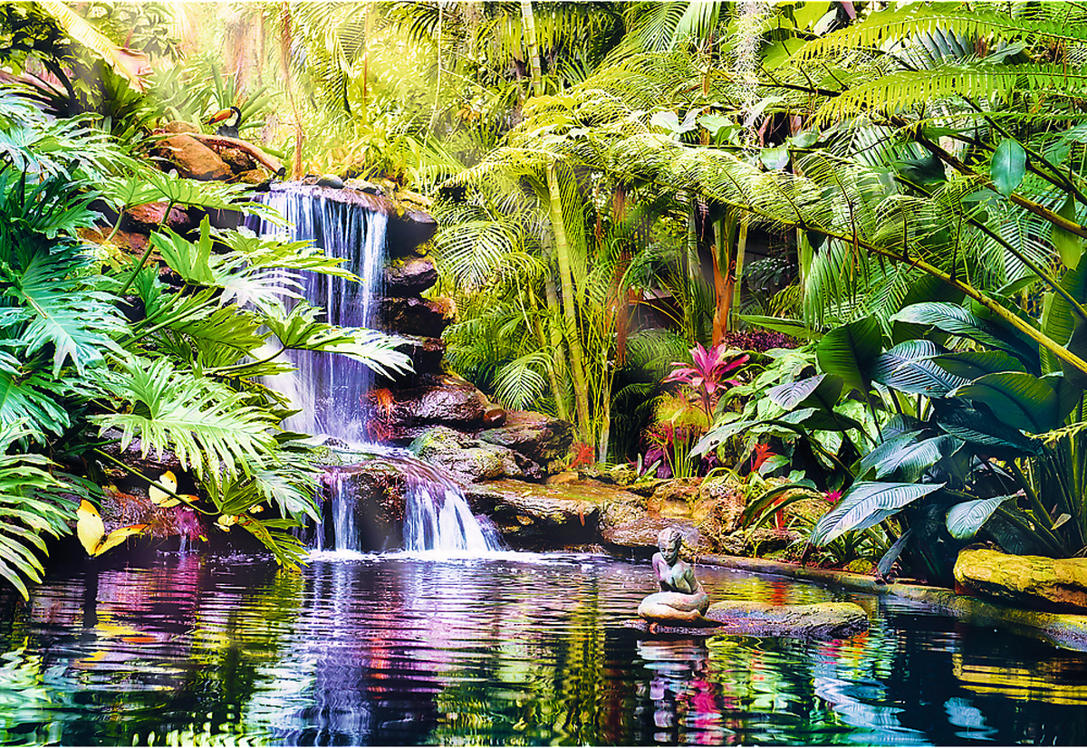 Oasis of Calm Forest Jigsaw Puzzle