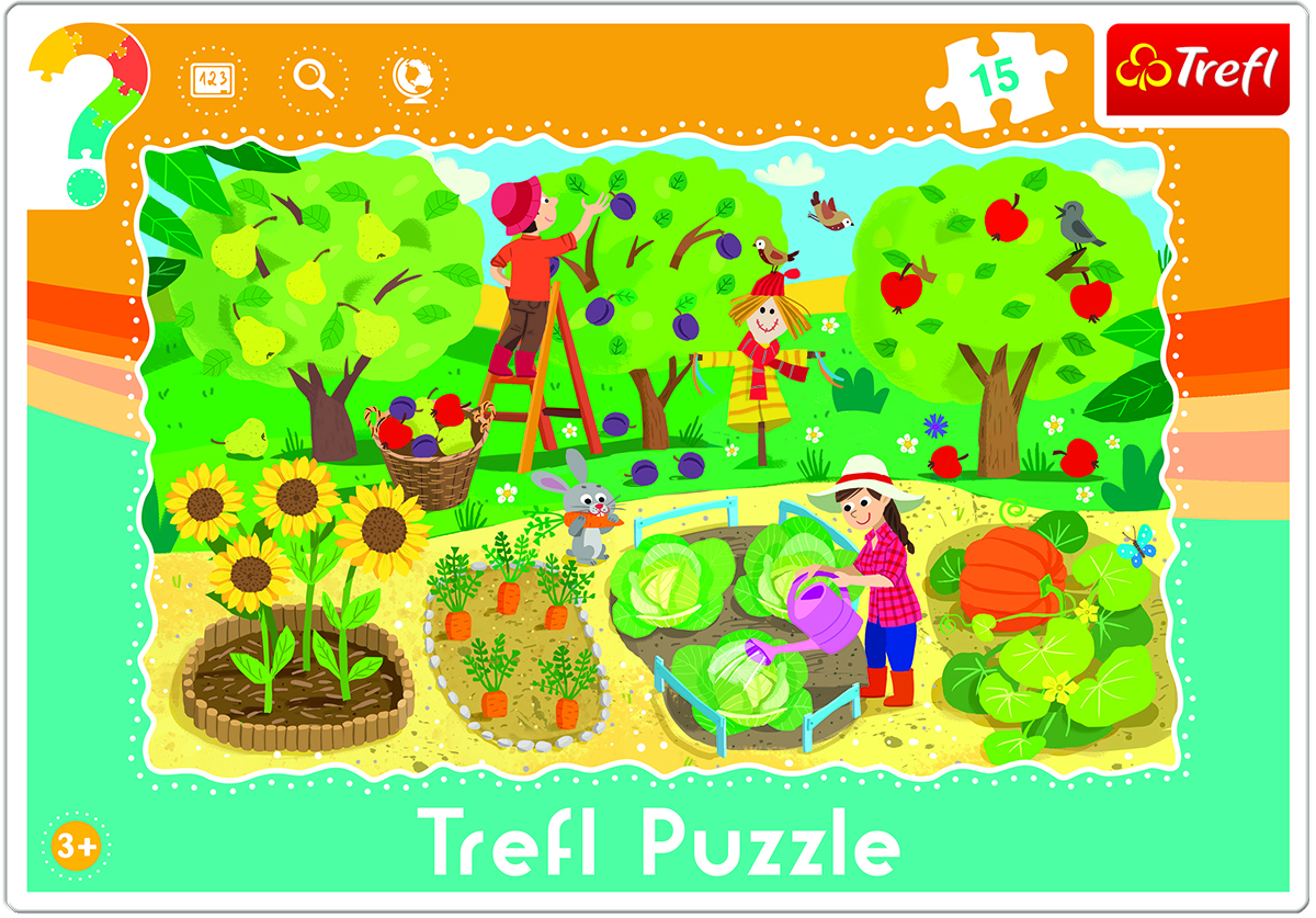 Trefl 15 Piece Jigsaw Puzzle For Kids Garden 