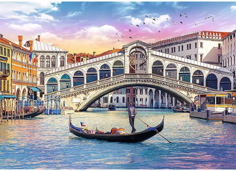 Rialto Bridge, Venice Travel Jigsaw Puzzle