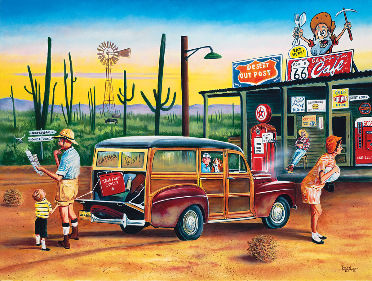 Are We There Yet? Car Jigsaw Puzzle