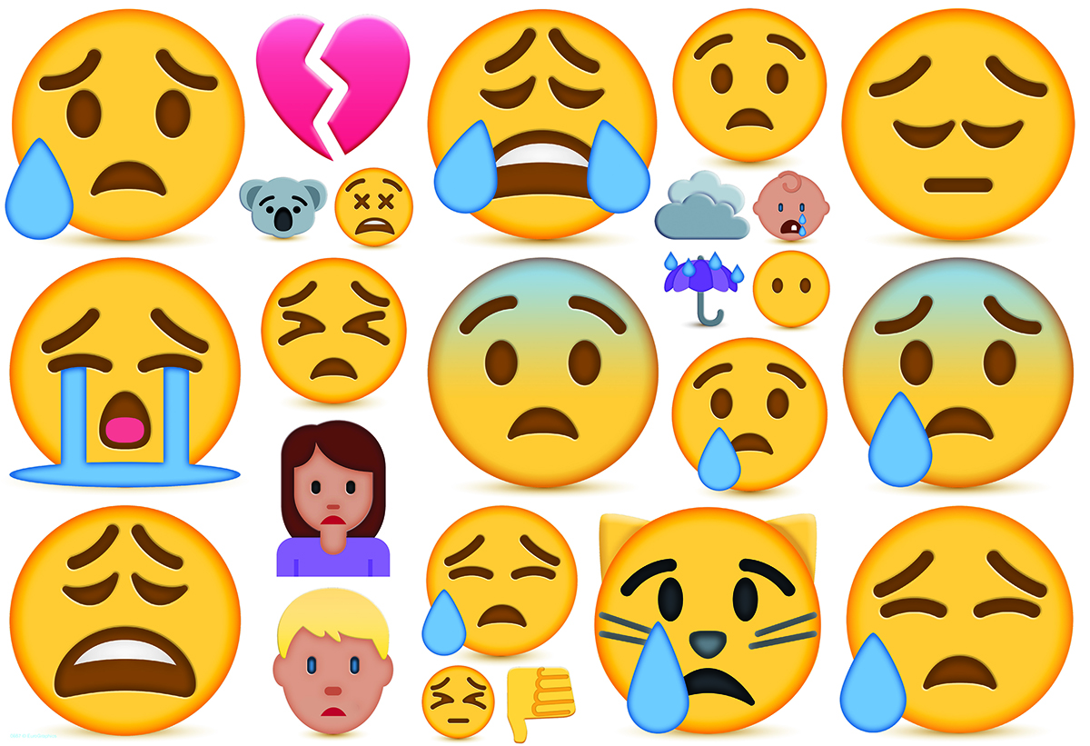 Sadness  (Emojipuzzle) Graphics / Illustration Jigsaw Puzzle