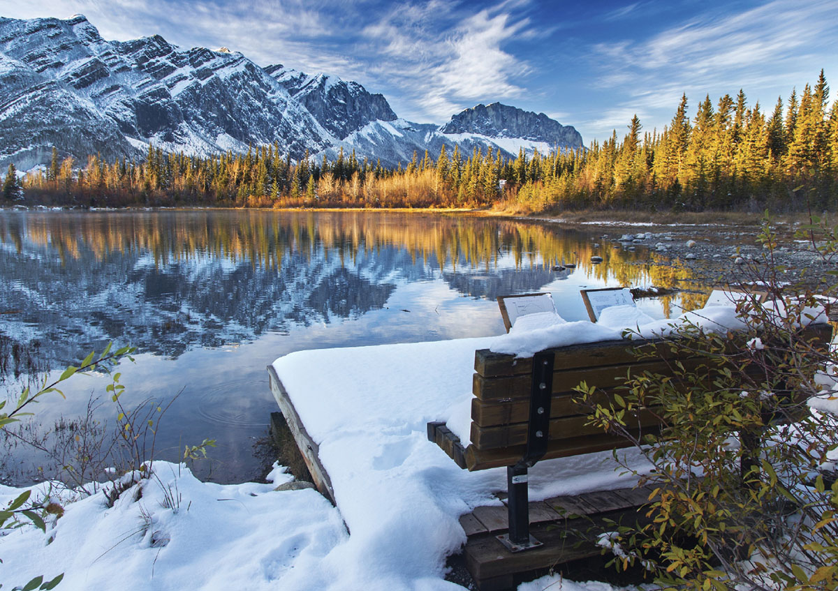 Bow Valley Park Provincial, Alberta - Scratch and Dent Landscape Jigsaw Puzzle